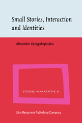 E-book, Small Stories, Interaction and Identities, John Benjamins Publishing Company
