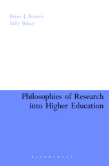 E-book, Philosophies of Research into Higher Education, Brown, Brian J., Bloomsbury Publishing