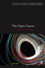 E-book, The Open Canon, Sagi, Avi., Bloomsbury Publishing