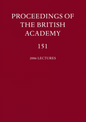 E-book, 2006 Lectures, The British Academy