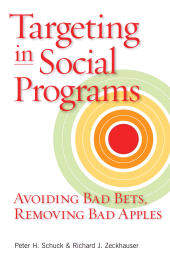 eBook, Targeting in Social Programs : Avoiding Bad Bets, Removing Bad Apples, Brookings Institution Press