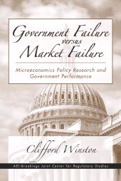 E-book, Government Failure versus Market Failure : Microeconomics Policy Research and Government Performance, Brookings Institution Press