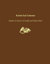 eBook, Krinoi Kai Limenes : Studies in Honor of Joseph and Maria Shaw, Casemate Group