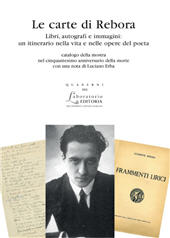 m, Le carte di Rebora : libri, autografi e immagini ..., ISU Università cattolica