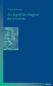 E-book, Der Begriff der Klugheit bei Aristoteles, Felix Meiner Verlag