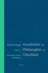E-book, Geschichte der Philosophie im Überblick. Band 2: Christliche Antike und Mittelalter, Felix Meiner Verlag