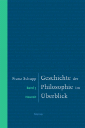 E-book, Geschichte der Philosophie im Überblick. Band 3. Neuzeit, Felix Meiner Verlag