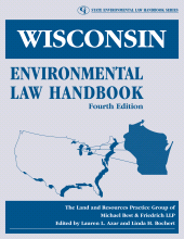 E-book, Wisconsin Environmental Law Handbook, Government Institutes
