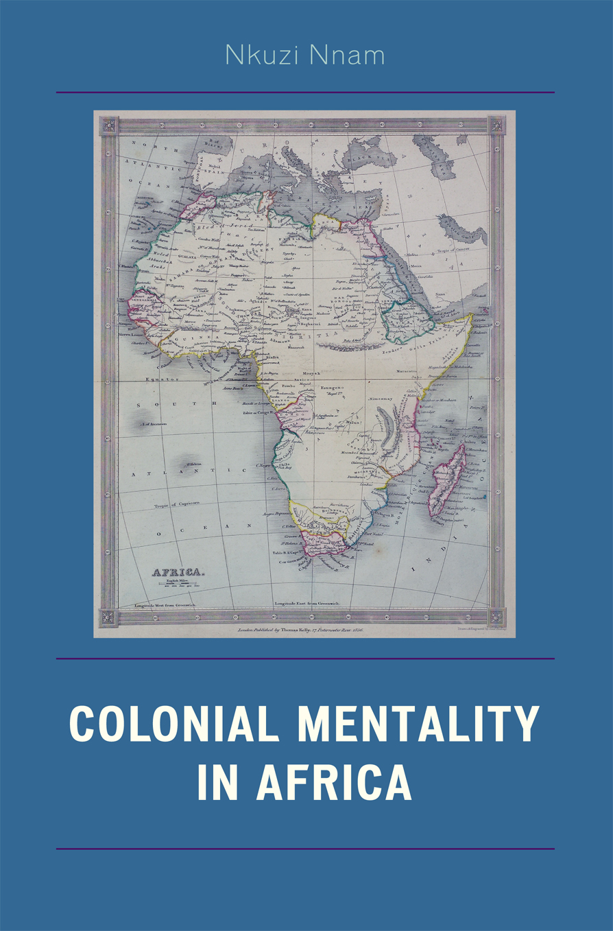 E-book, Colonial Mentality in Africa, Hamilton Books