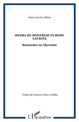 E-book, Henry de Monfreid et Rémy Lavigne : rencontres en Abyssinie, L'Harmattan