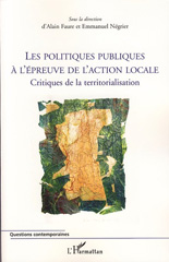 E-book, Les politiques publiques à l'épreuve de l'action locale : critiques de la territorialisation, L'Harmattan
