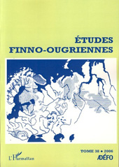 E-book, Etudes finno-ougriennes, L'Harmattan