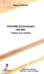 E-book, Histoire économique (500-2007) : Critique de la méthode, L'Harmattan