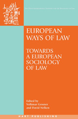 eBook, European Ways of Law, Hart Publishing