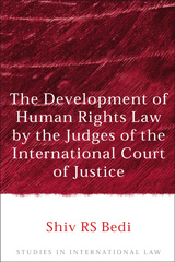 eBook, The Development of Human Rights Law by the Judges of the International Court of Justice, Hart Publishing