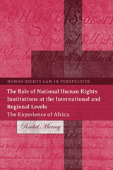 eBook, The Role of National Human Rights Institutions at the International and Regional Levels, Hart Publishing