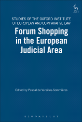 E-book, Forum Shopping in the European Judicial Area, de Vareilles-Sommières, Pascal, Hart Publishing