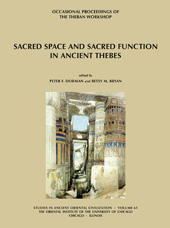 E-book, Sacred Space and Sacred Function in Ancient Thebes : Occasional Proceedings of the Theban Workshop, ISD