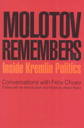 E-book, Molotov Remembers : Inside Kremlin Politics, Ivan R. Dee