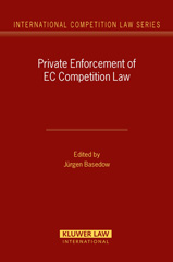 E-book, Private Enforcement of EC Competition Law, Basedow, Jurgen, Kluwer Law International