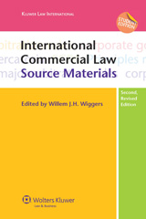E-book, International Commercial Law : Source Materials, Kluwer Law International