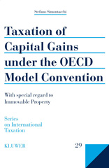 E-book, Taxation of Capital Gains under the OECD Model Convention, Simontacchi, Stefano, Kluwer Law International
