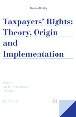 E-book, Taxpayers' Rights, Bentley, Duncan, Kluwer Law International