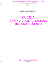 E-book, Cucina e convivialità italiana del Cinquecento, L.S. Olschki