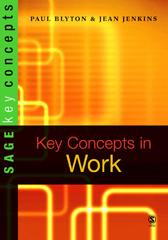 eBook, Key Concepts in Work, Sage