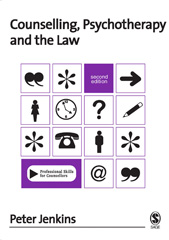 E-book, Counselling, Psychotherapy and the Law, Jenkins, Peter, Sage