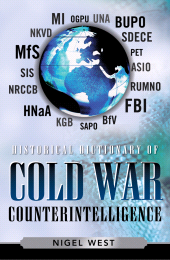 E-book, Historical Dictionary of Cold War Counterintelligence, Scarecrow Press
