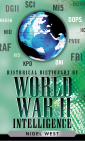 E-book, Historical Dictionary of World War II Intelligence, Scarecrow Press