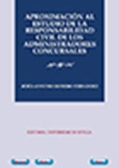E-book, Aproximación al estudio de la responsabilidad civil de los administradores concursales, Universidad de Sevilla