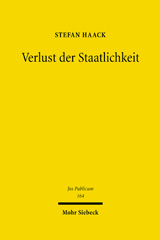 E-book, Verlust der Staatlichkeit, Mohr Siebeck