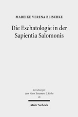 E-book, Die Eschatologie in der Sapientia Salomonis, Mohr Siebeck