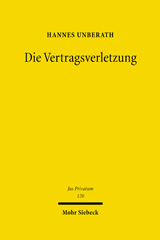E-book, Die Vertragsverletzung, Mohr Siebeck