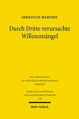 E-book, Durch Dritte verursachte Willensmängel, Mohr Siebeck