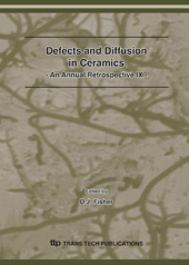E-book, Defects and Diffusion in Ceramics IX, Trans Tech Publications Ltd