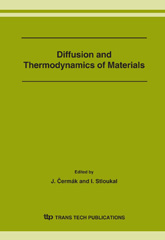 eBook, Diffusion and Thermodynamics of Materials, Trans Tech Publications Ltd