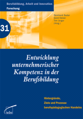 E-book, Entwicklung unternehmerischer Kompetenz in der Berufsbildung : Hintergründe, Ziele und Prozesse berufspädagogischen Handelns, wbv Publikation