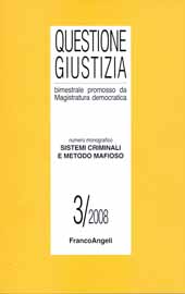 Articolo, Rappresentazioni delle organizzazioni criminali straniere in Italia, Franco Angeli
