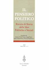 Issue, Il pensiero politico : rivista di storia delle idee politiche e sociali. Anno XLI, n. 2 (maggio-agosto), 2008, L.S. Olschki
