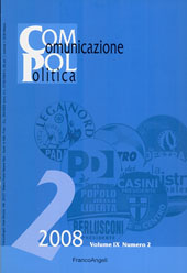Article, Elezioni 2008 : l'agenda delle priorità dei cittadini, Franco Angeli  ; Il Mulino