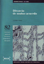 E-book, El divorcio de mutuo acuerdo, Vilalta Nicuesa, Aura Esther, Bosch