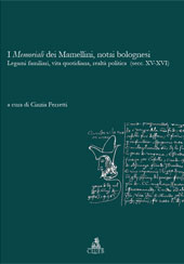 eBook, I Memoriali dei Mamellini, notai bolognesi : legami familiari, vita quotidiana, realtà politica, secc. XV-XVI, CLUEB