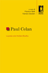 E-book, Paul Celan : la poesia come frontiera filosofica, Firenze University Press
