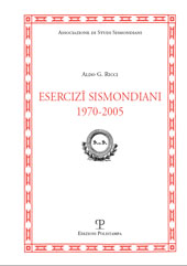 Chapter, Sismondi fra economia politica e utopia, Polistampa