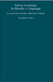 E-book, Nelson Goodman, la filosofia e i linguaggi, Quodlibet