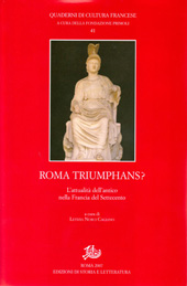 Kapitel, Sul buon uso di Roma (e della Grecia), Edizioni di storia e letteratura