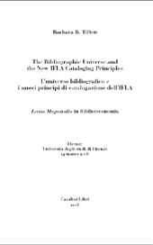 Capitolo, The bibliographic universe and the new IFLA cataloging principles : lectio magistralis in library science, Casalini libri